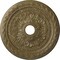 Ekena Millwork Palmetto Medallion (Canopies up to 3 5/8"), 23 5/8"OD x 3 5/8"ID x 1 5/8"P, Mississippi Mud Crackle CM23PMMMC - alternate 1